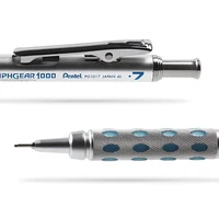 Pentel Drawing Mechanical pencils GraphGear 1000  Low Center of Gravity Telescopic Protective Tube Is Not Easy To Break Lead 2