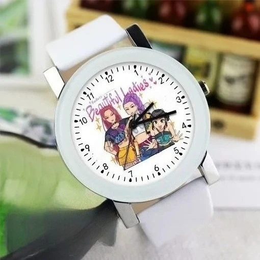 K-Pop Demon Hunters Cartoon Watch – Rumi, Mira & Zoey Creative Digital Student Electronic Watch 4