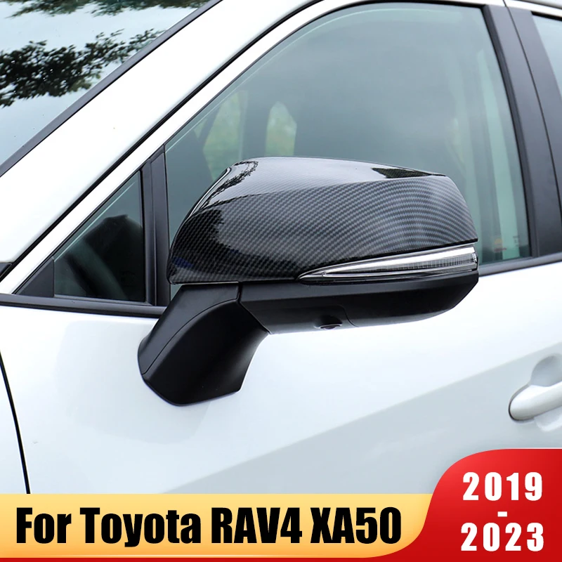 Accessories Door Rearview Mirror Shell Cover Kit For Toyota RAV4 Rav 4
