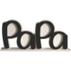Father's Day PaPa Picture Frame,Dad Gifts From Daughter,Dad Birthday Gifts, Dad Photo Holder, Father's Day Gift -Black 1