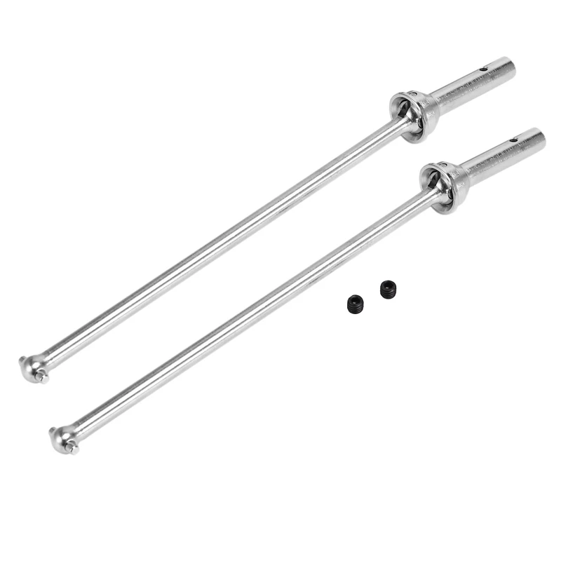 

2 шт. Металлический Стальной передний приводной вал CVD для Arrma 1/8, картон Outcast, знаменитый обновленный автомобиль на дистанционном управлении, детали, аксессуары