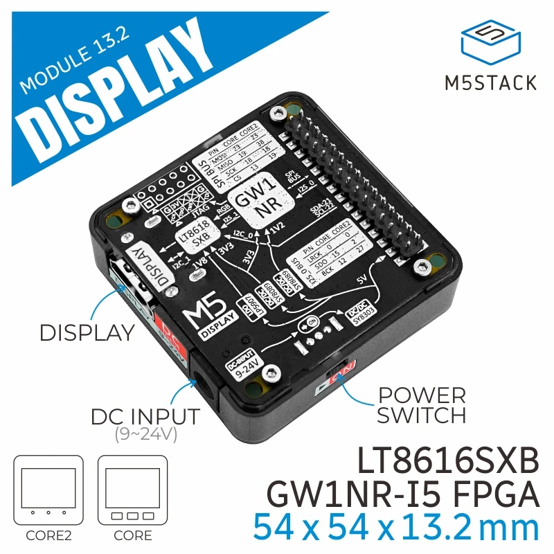 Módulo Display Oficial M5stack 13.2
