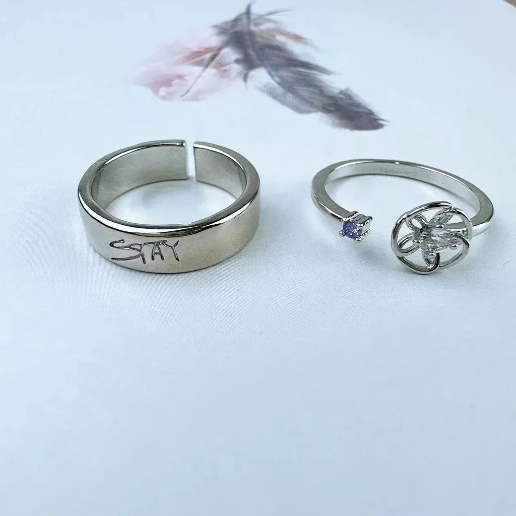 Kpop Idol Stray RING SET Produced By I.N MANIAC ENCORE in JAPAN 2nd World Tour New STAY Gift