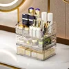 Cosmetics Storage Box Large Capacity Desk Drawer Jewelry Storage Nail Polish Cosmetics Container Sundries Storage Rack 2