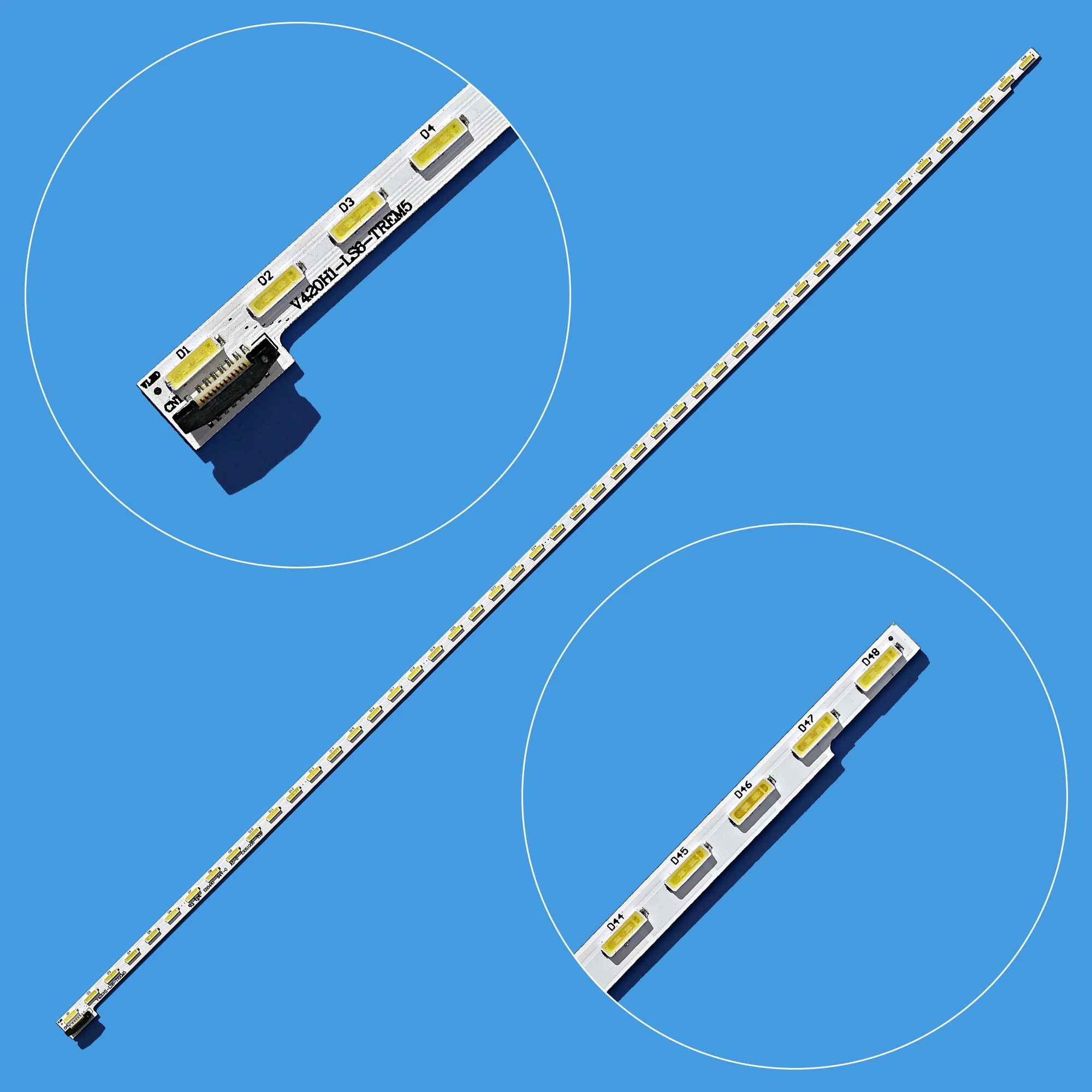 1piece led bar light for V420H1-LS6-TREM5 backlight 082540N31136D0A 1pcs=48led 525MM