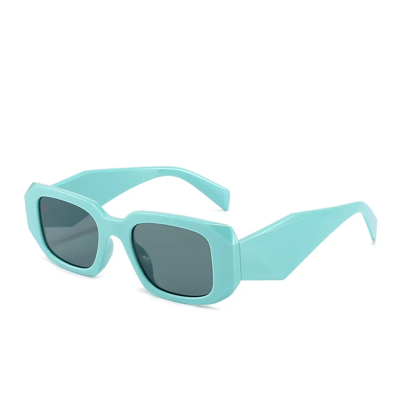 

Новые очки Разноцветные солнцезащитные очки европейские и американские трендовые индивидуальные солнцезащитные очки с алмазной оправой