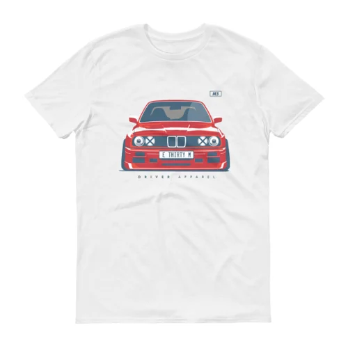 

M3 E30 футболка стойка, евро, Slammed, GDM, M Спорт, винтажная, Классическая