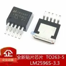 100Pcs Lm2596S-3.3 Lm2596-3.3 Lm2596S To263-5 Nuovo