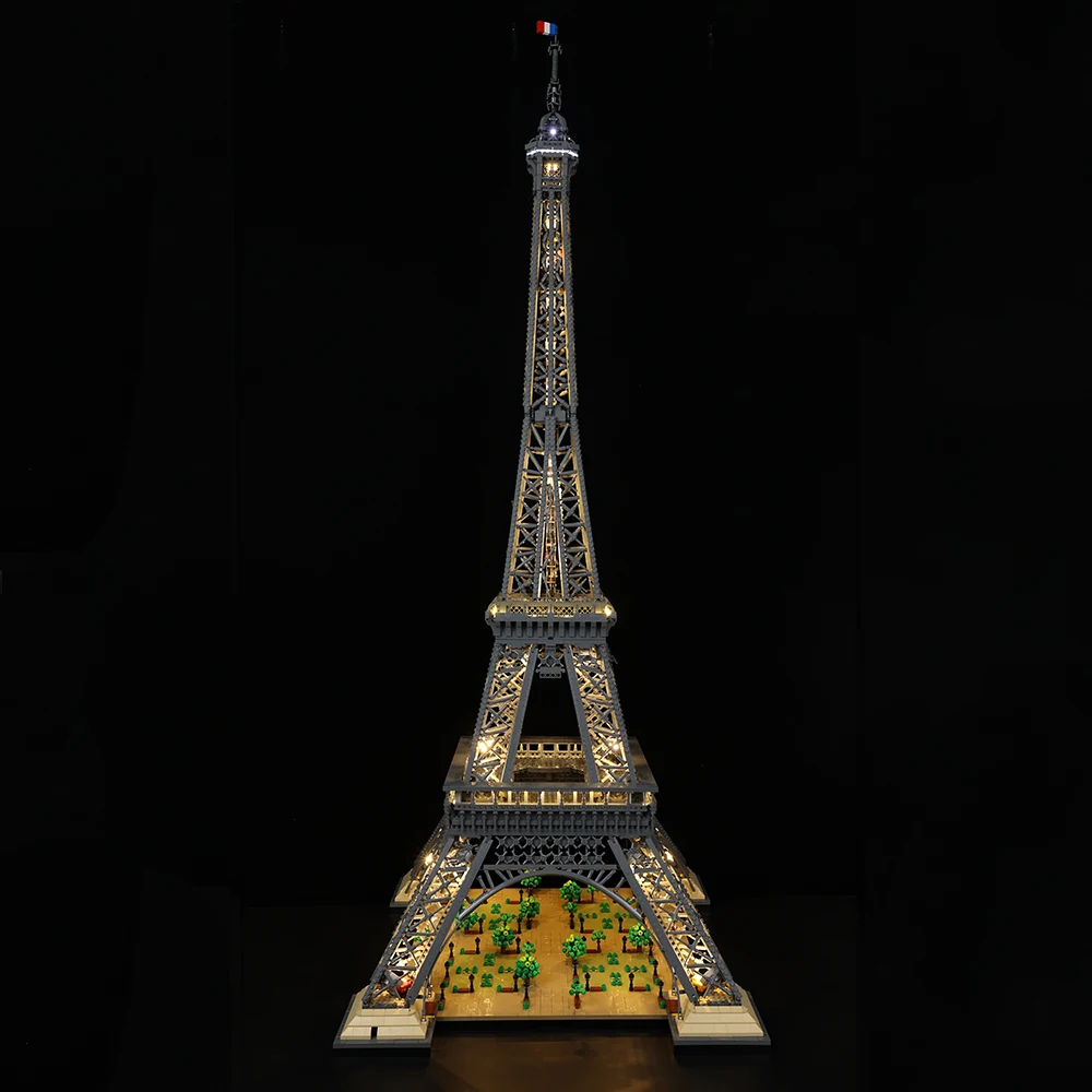 LED Lighting Kit For Creator Expert 10307 LEGO Eiffel Tower Led Light Set Kit Buildings Toys Set (Not Included Building Blocks)