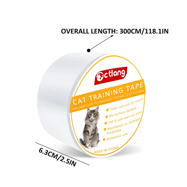 Furniture Protectors From Cats Scratch Anti Scratch Cat Training Tape