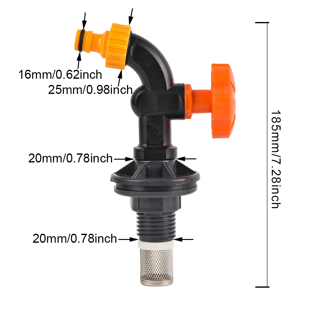 Kit Raccordo Barile Pioggia Kit Rubinetto Per Acqua Piovana In PVC - Foto 3