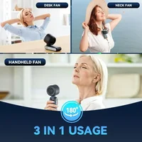3-in-1 Fan, 5-speed, 3600mAh Rechargeable Lithium Battery, USB Charging, Travel Mini Fan 2026new 6