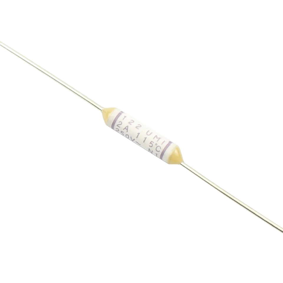 Fusible térmico de 5 piezas TF, 115, 130, 133, 139 grados, 2A, 150 V