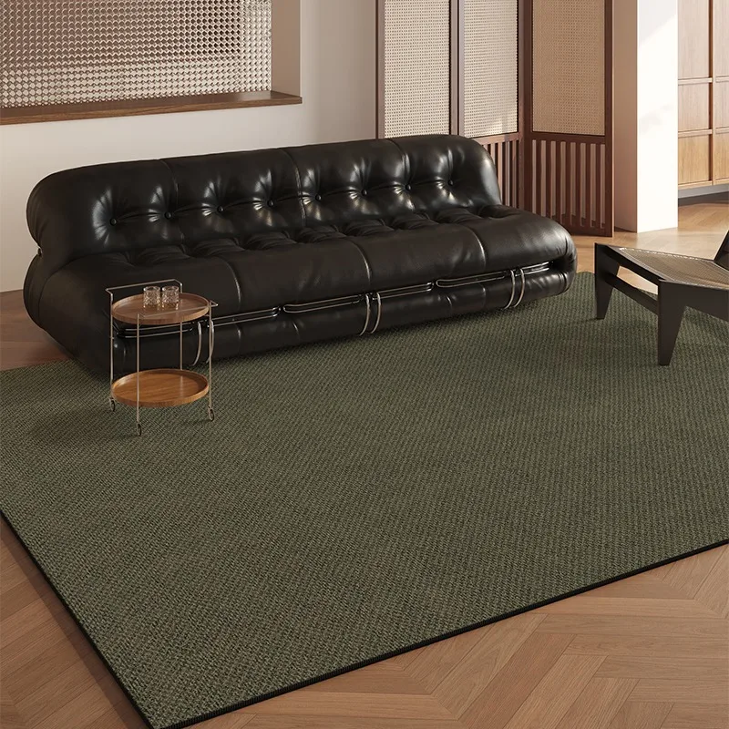 Solid Color Living Room Carpet Simple High-end Large Area Bedroom Bedside Rugs Modern Home Sofa Coffee Table Floor Mats Tapis 러그