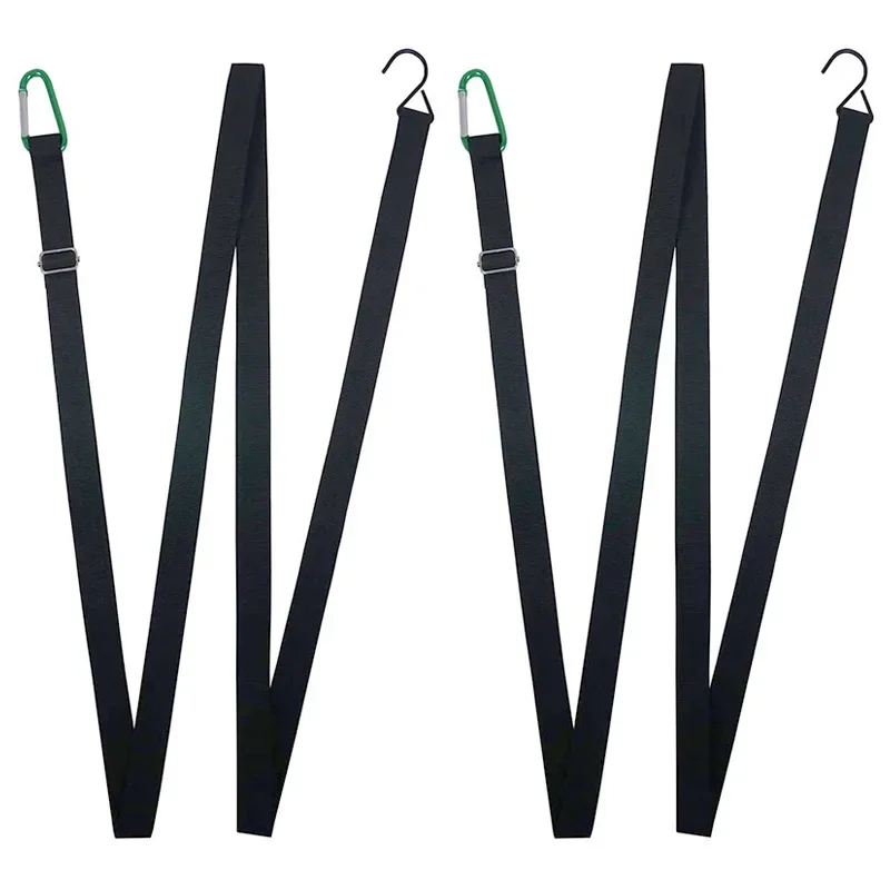 New 2PCS 4.4m Car Covers Fixed Rope Strap Car Clothing Fixing Rope Cover Windproof Belt Luggage Bag Cargo Lashing Strap