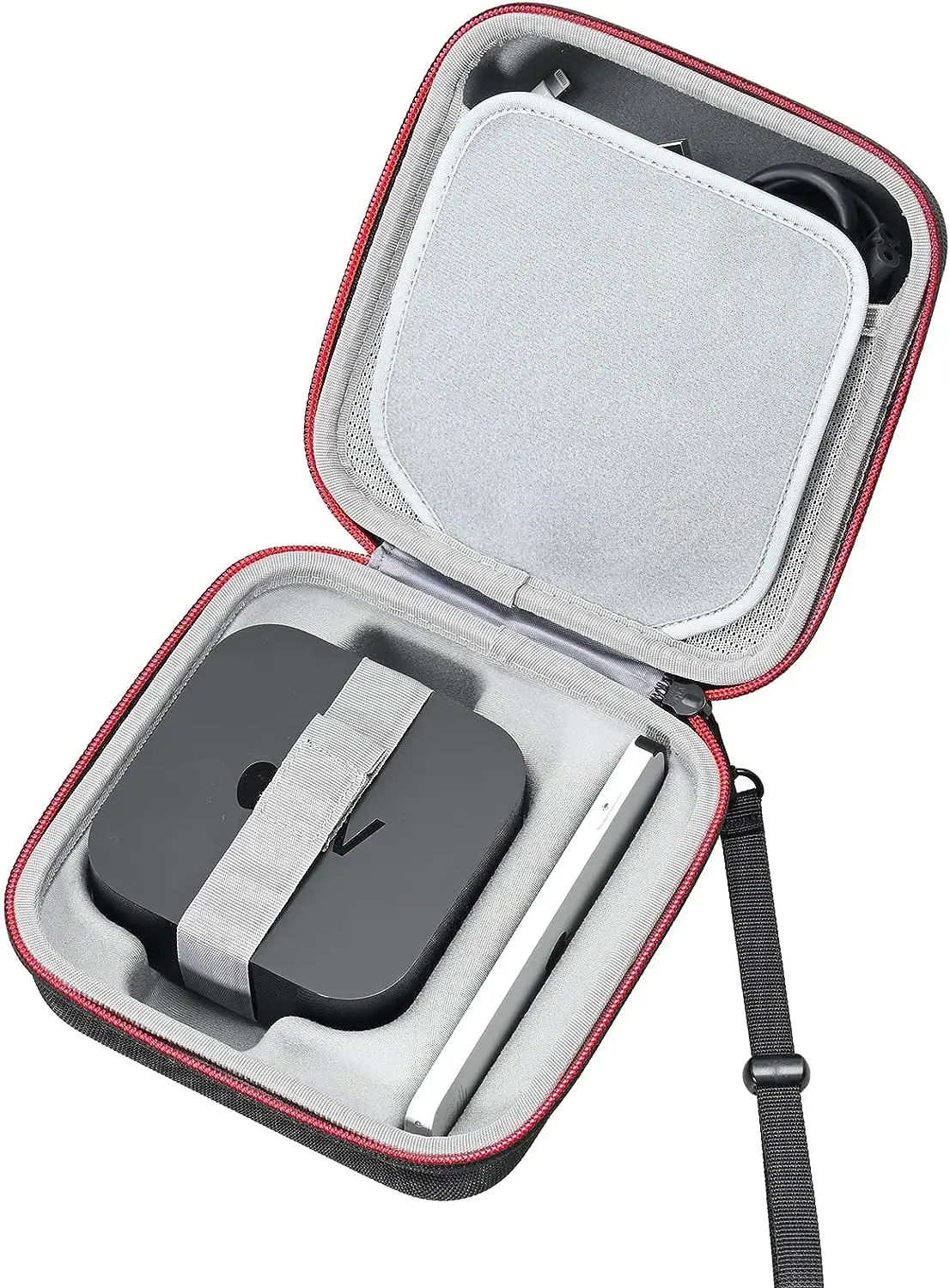 Custodia Da Trasporto Per Apple Tv 4K/Tv Hd (2022/2021/2017), Custodia Protettiva Antiurto Per Apple Tv, Adatta Alla Nuovissima Tv