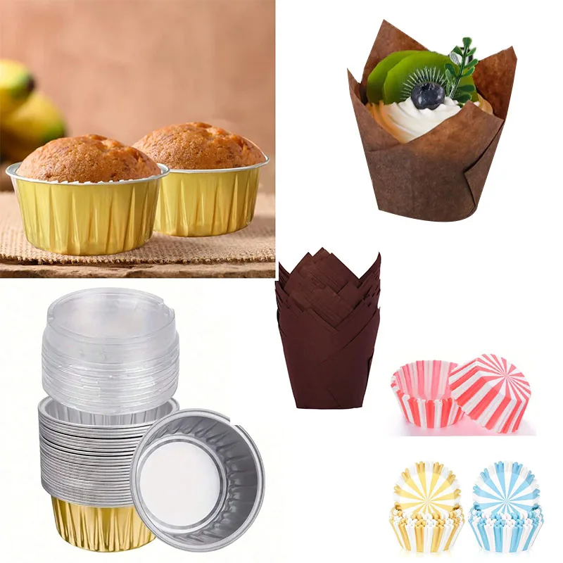 Cupcake Liners Baking Cups, Non-Stick Decorative Paper Muffin Cups, Wrappers for Cupcak... - SKU CLBC1726 - UGI Packaging