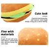 New Plush toys hamburger shape pillow creative funny plush toy doll cushion pillow child gift realistic hamburger stuffed toys 4