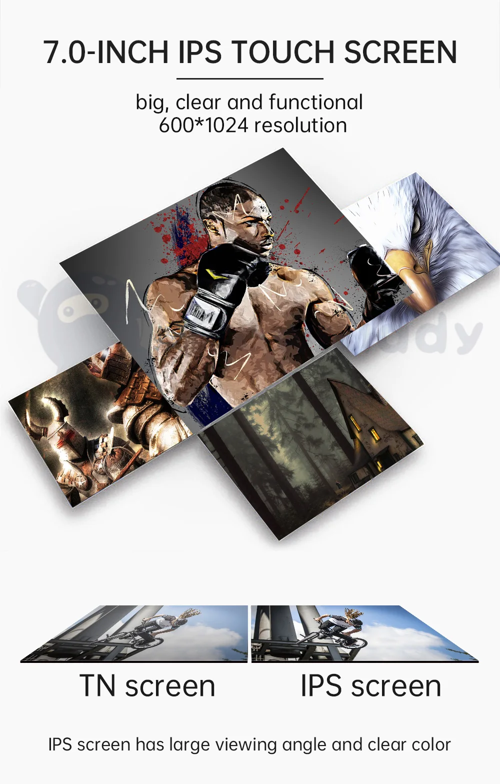 New X17 Android 7.0 Handheld Game Console 7-inch IPS Touch Screen MTK 8163 Quad Core 2G RAM 32G ROM Retro Game Players