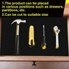 Tool Box Foam Organizers 6 Sets Adjustable Liner Inserts Non Slip Mat Drawers Chest Black Red Blue Yellow 6