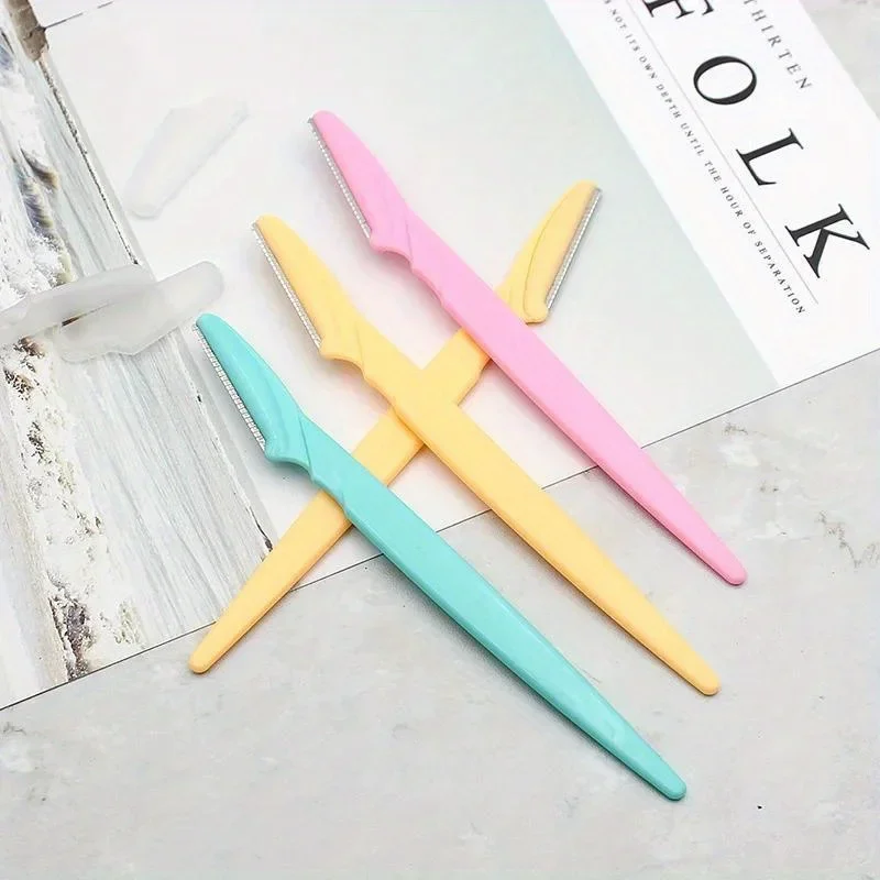 Sharp Scissors Eyebrow Trimmer Tool Makeup Grooming Tool Loose Packaging Eyebrow Razor Sharp Safe Efficient 5
