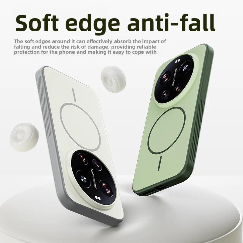 Enhanced Magnetic Shockproof Case - Fashionable, Skin-Friendly, Anti-Drop Protection