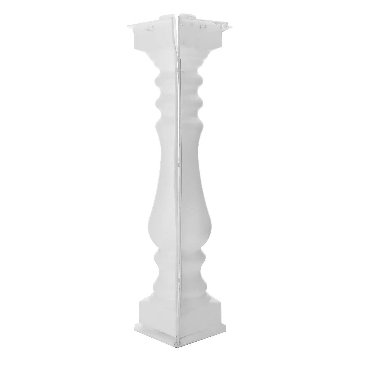 Concrete Molds 60x14cm Roman Column Mold Balcony Garden Pool Fence Cement Railing Plaster Concrete Mold Column Guardrail Building Mold
