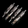 10pcs 0.35MM  Disposable Semi Permanent Makeup Tattoo Cartridge Needle Eyebrow Tattoo Pen Machine Supplies M1 RS RL RM Brown New 2