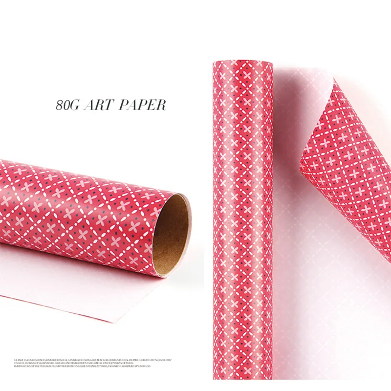 Rouleaux De Papier Cadeau De Noël - 5 Motifs Festifs (flocons, Sapins...), 74x50 Cm, Papier épais