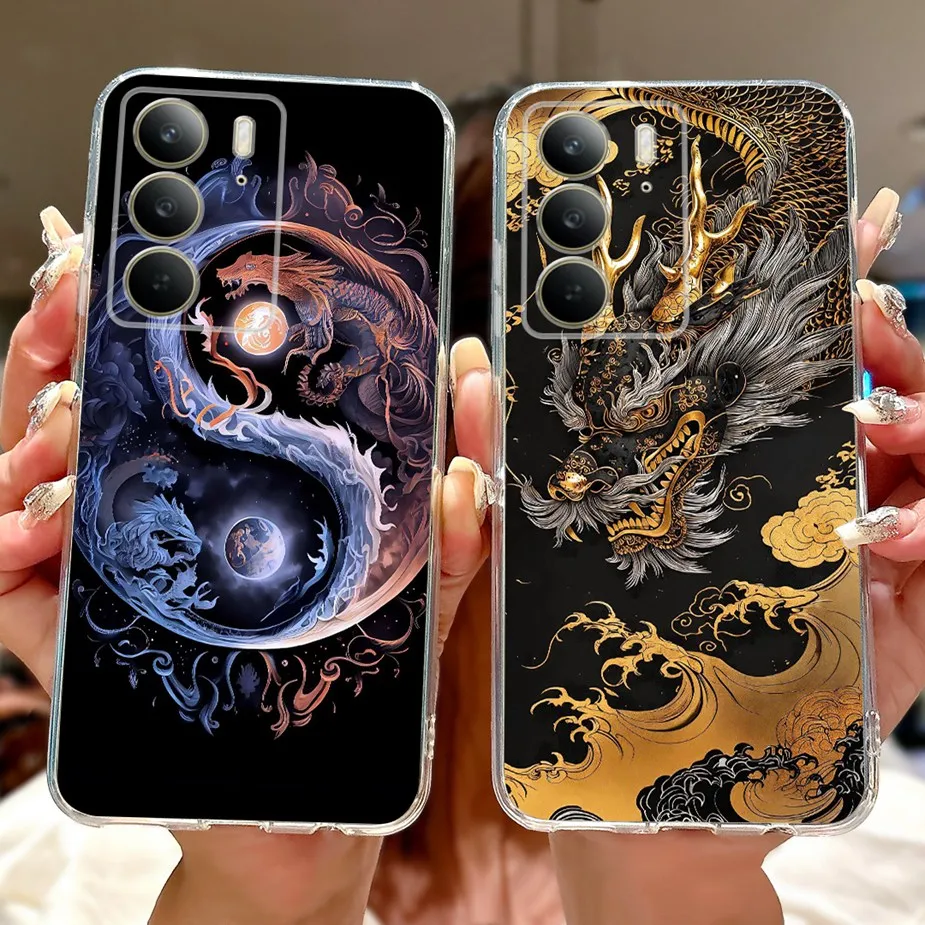 Stylish Painted Soft Silicone Phone Case - Back Cover Bags for Smartphone Protection