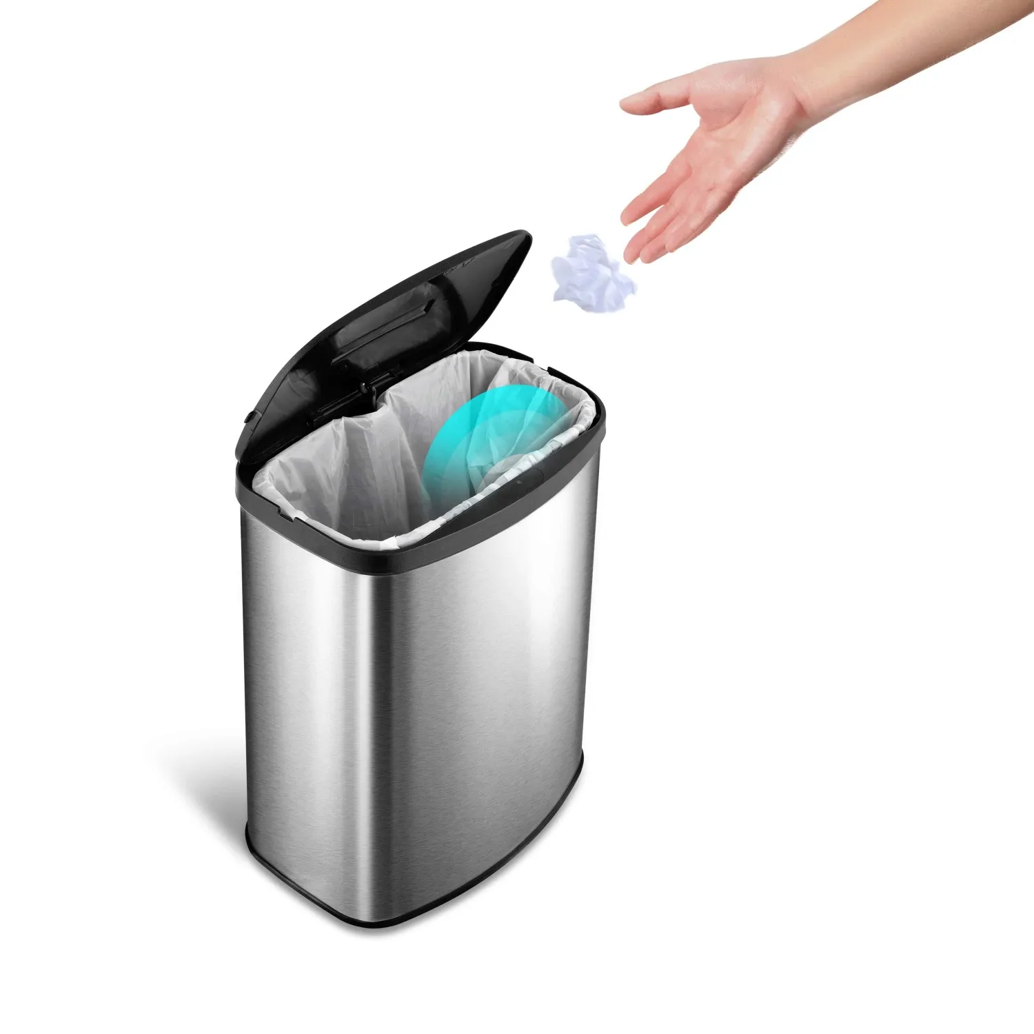 Durable, easy-to-clean stainless steel body