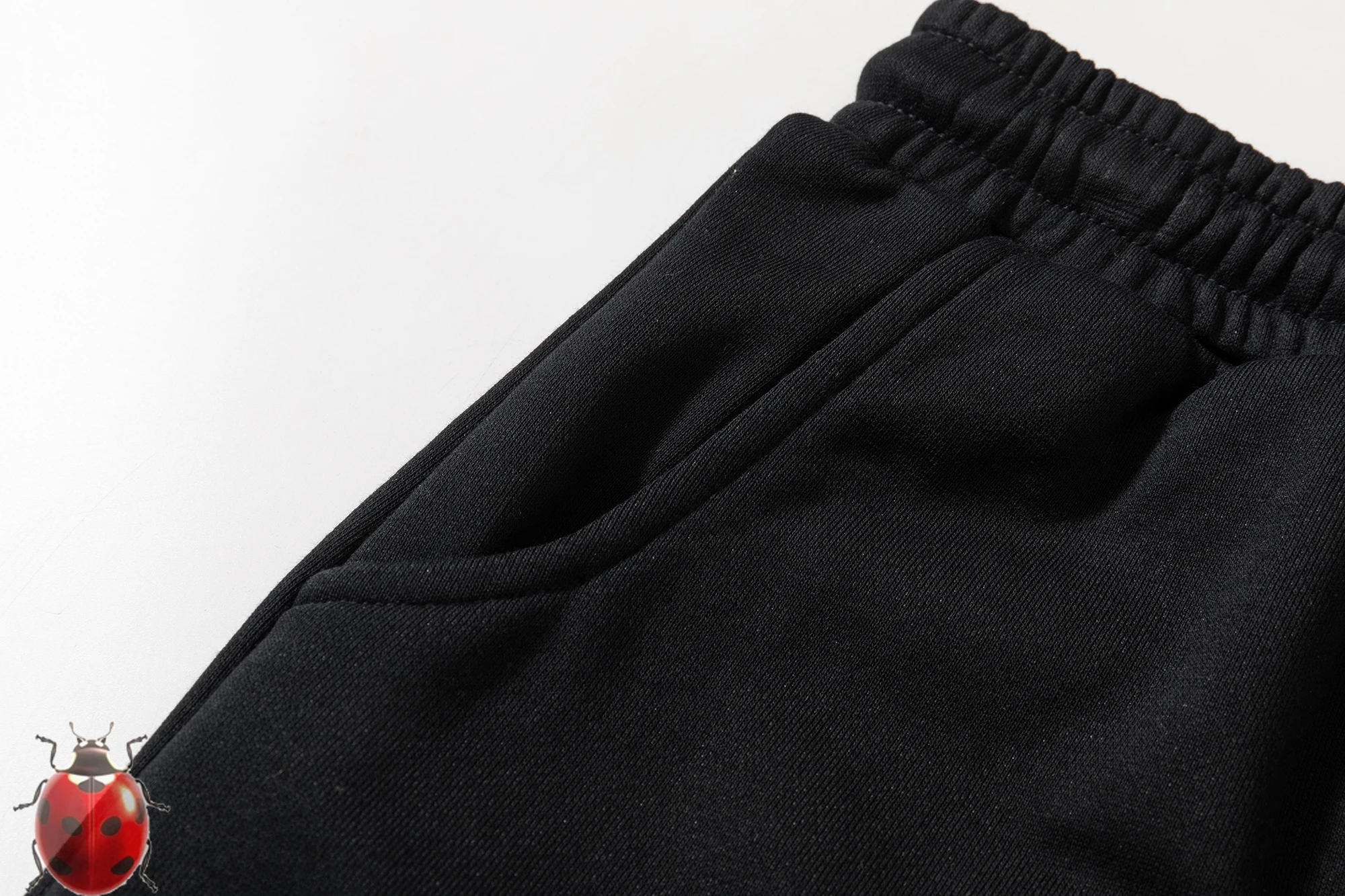 Retro Street Letter Print Heavyweight Quarter Shorts Men's and Women's Trendy Loose Sports Basketball Casual Shortpant