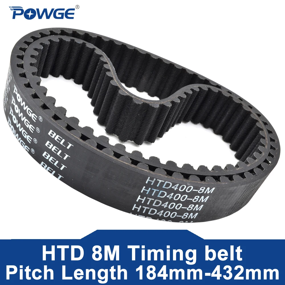 Correia Cronometrando do Powge-htd lp = 184 248 264 288 304 320 328 336 344 352 360 368 376 384 392 400 408 416 424 432 1550 mm Borracha