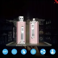 High Speed 3.0 USB Flash Drive 128GB Pen Drive For IPhone/iPad/Android/PC Pen Drive For External Memory Photo Storage Devices 6