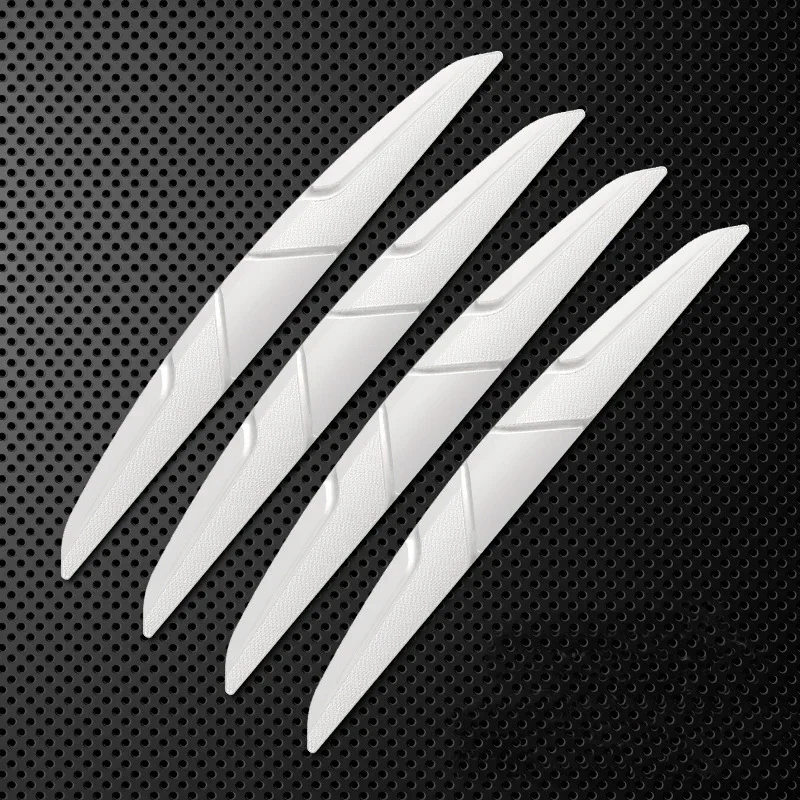 4PCS Silicone Car Door and Mirror Protection Guard Set