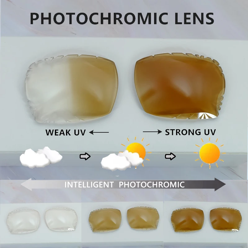 

Color Change Photochromic Lenses Two Colors Lenses 4 Season Interchangble Lens For Carter Sunglasses ,Lens Only, No Hole