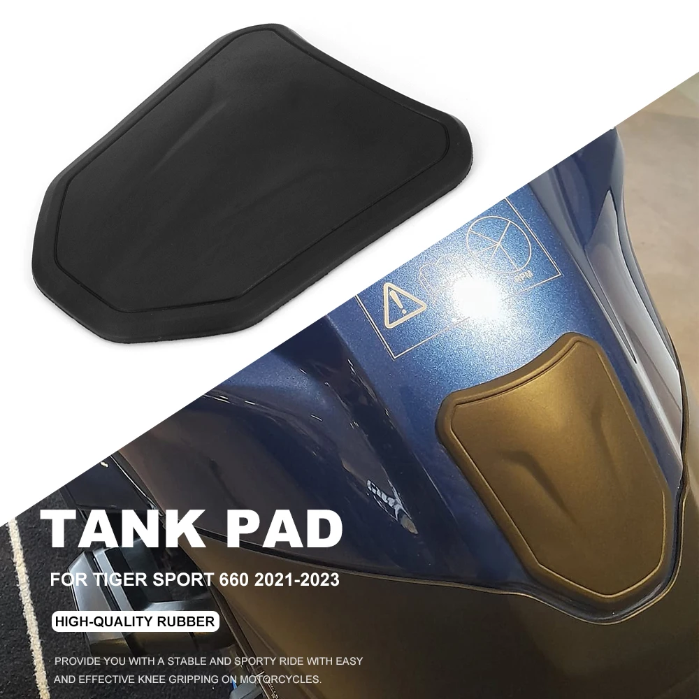 Motorcycle Tank Pad Tank Protection Sticker Tank Decal Grip Tiger 660 2021 2022 2023 Tank Pads Accessories For Tiger Sport 660 tangyipin b078 handles for leather suitcase luggage accessories clothing case grip top side general replace metal hand carry