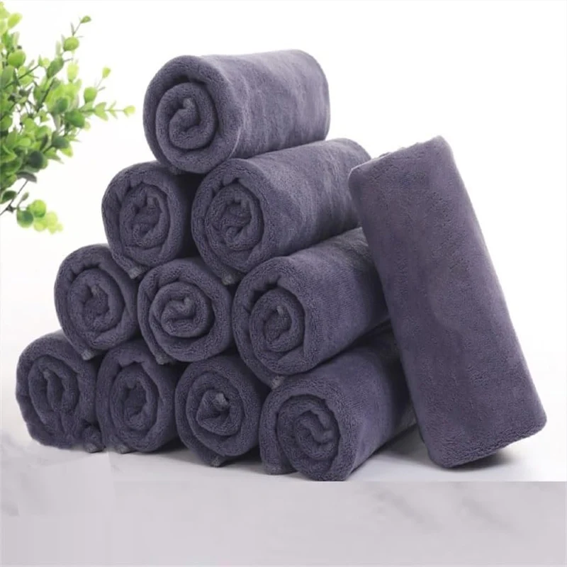 Thickened Microfiber beauty salon towel, super soft and absorbent Not shedding hair large bath towel Homestay massage hotel etc 5