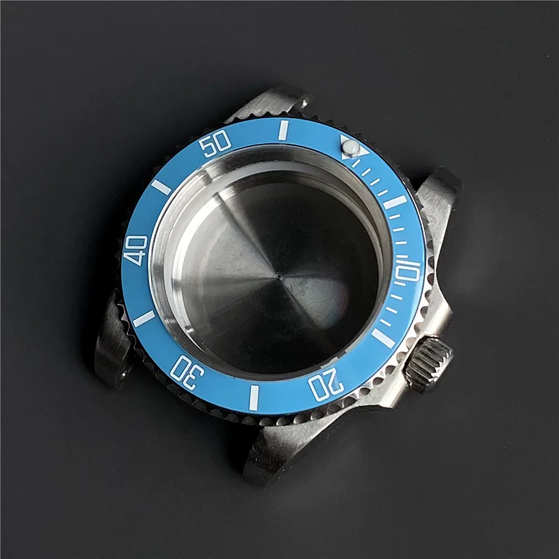 38Mm 007 Sub Turchese Azzurro Orologio In Ceramica Lunetta Inserto Custodia Per Immersione Nh35 Nh36 Movimento Seiko Skx007 Sostituzione Anello