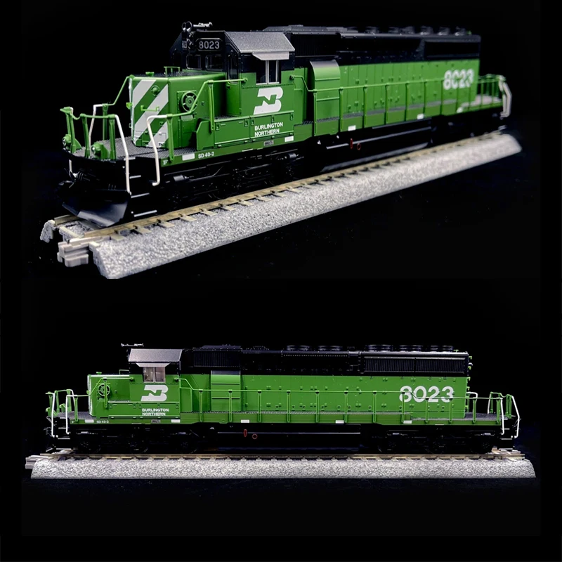 KATO HO Train Model 1/87 Internal Combustion Engine 37-6605 EMD SD40-2 Internal Combustion Engine Cab Headlight BN Train Model kato ho train model 1 87 internal combustion engine 37 6605 emd sd40 2 internal combustion engine cab headlight bn train model