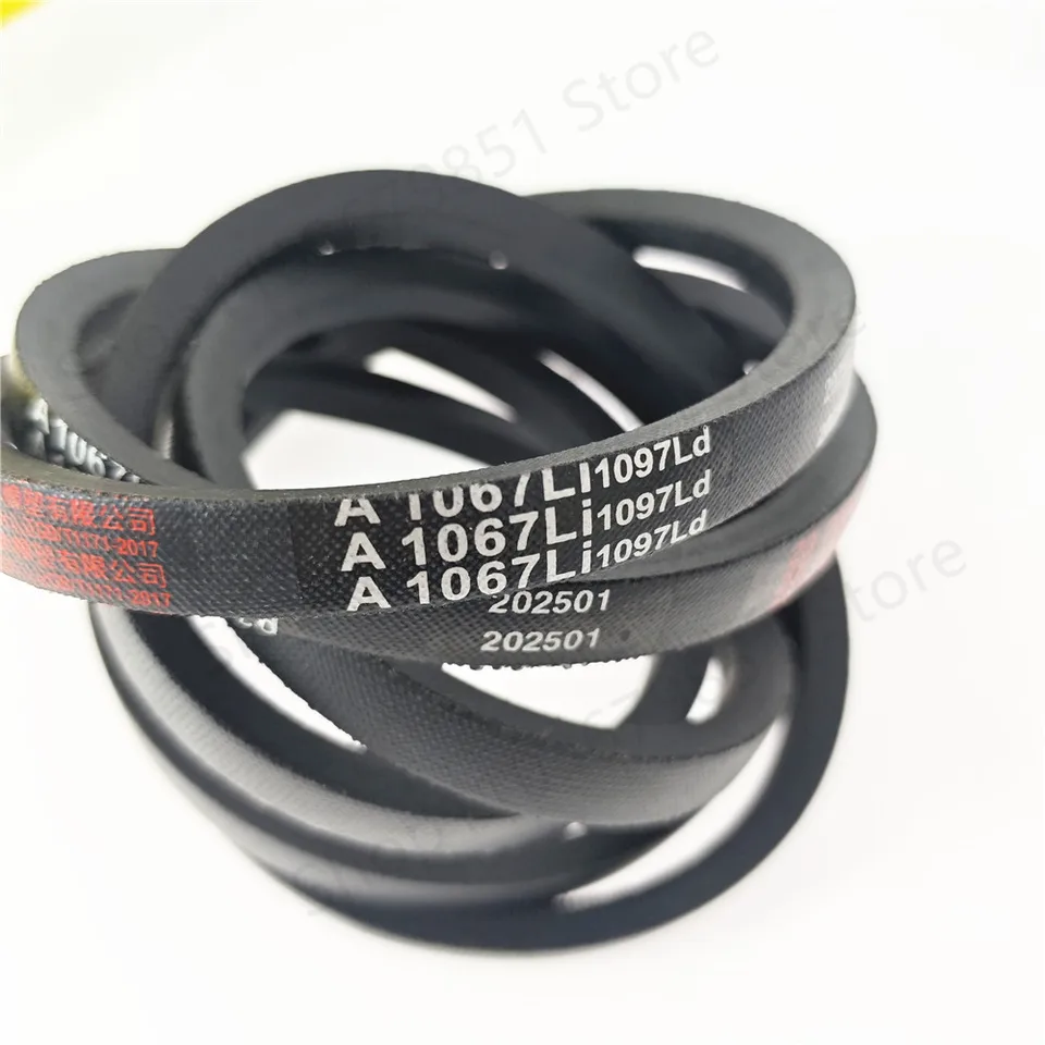 Aandrijfriem 2 Stks A1067Li V-riem Rijden Riem Driehoek Riem Voor Bankje Boormachine A1041Li A1050Li A1067Li A1092Li A1080Li A1016Li A1030Li Binnensingel riem (Kleur : A1041Li