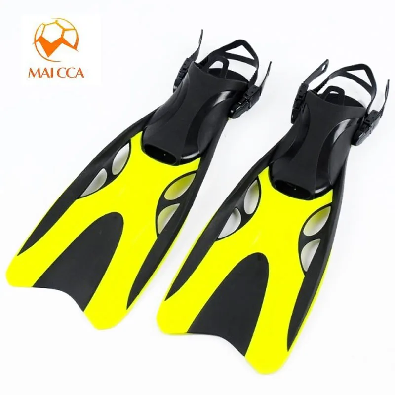 Professional Scuba Diving Fins Adult Adjustable Swimming Shoes Silicone
