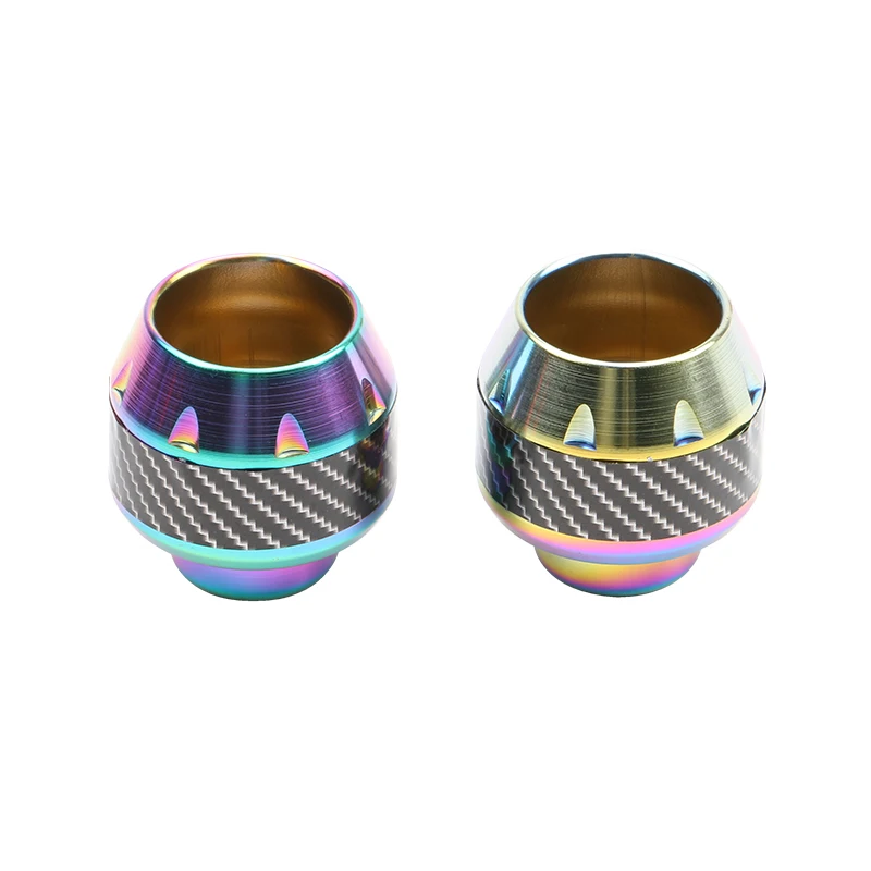 Motorcycle Crash Protector 2Pcs Aluminum Alloy Scooter Wheel Front Fork Frame Falling Protection Pads Sliders Moto Exterior