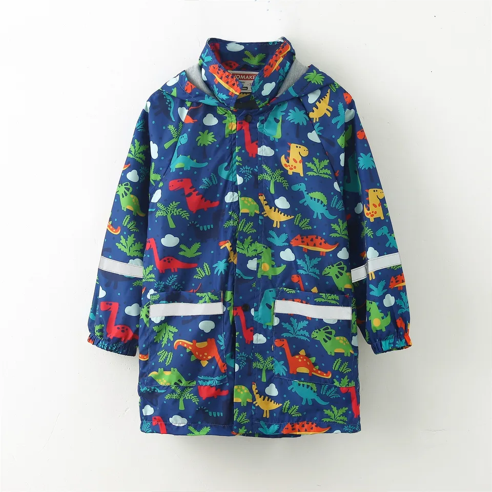 Hatley Regenjas met print voor meisjes, Regenboog Gevleugelde Eenhoorns, 4 jaar