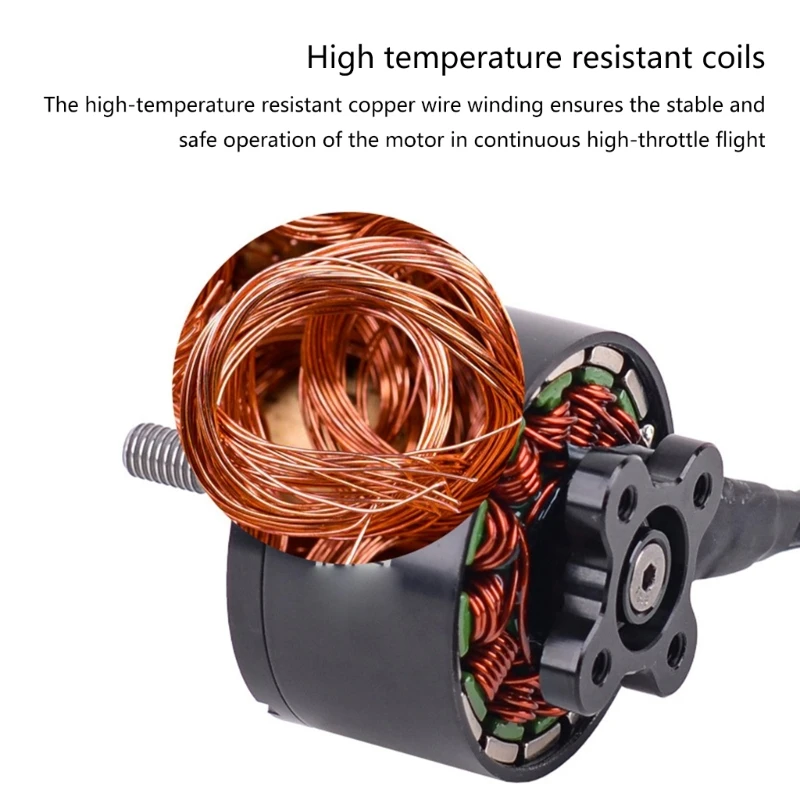 9 10 쿼드콥터 장거리 드론을 위한 경량 3115 900KV 브러시리스 모터 효율적이고 강력한 모터 수리