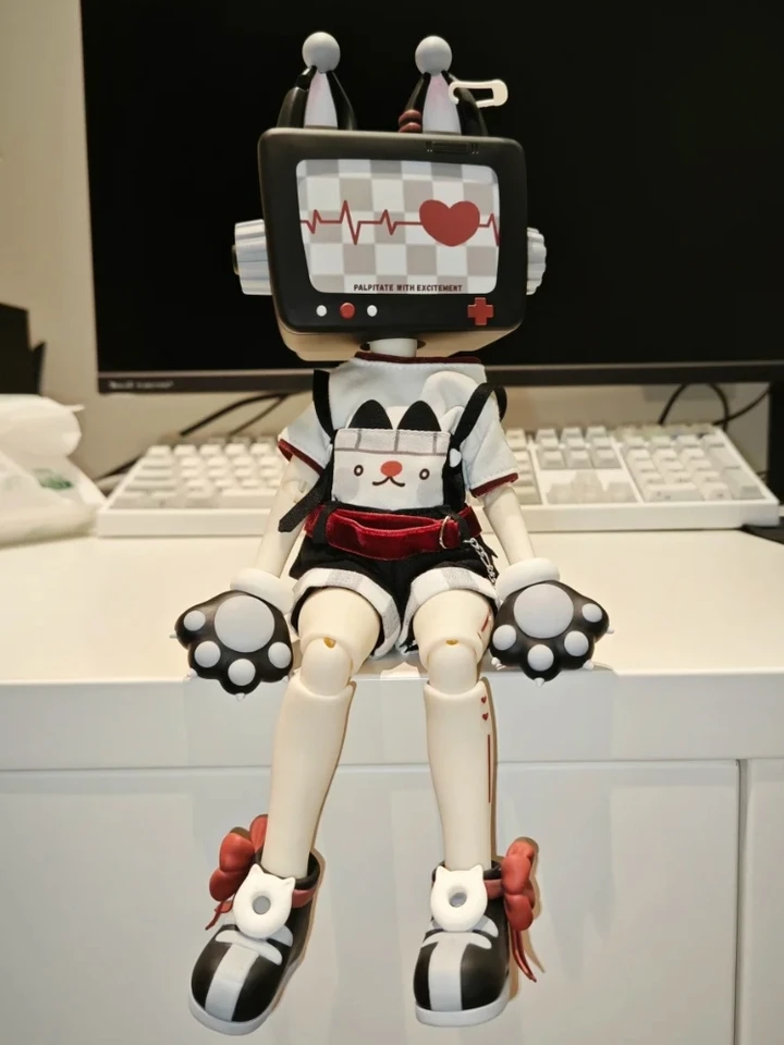 Ufdoll X Autuna 猫テレビチャンネルゲームパーティー 1/6 Bjd 可動