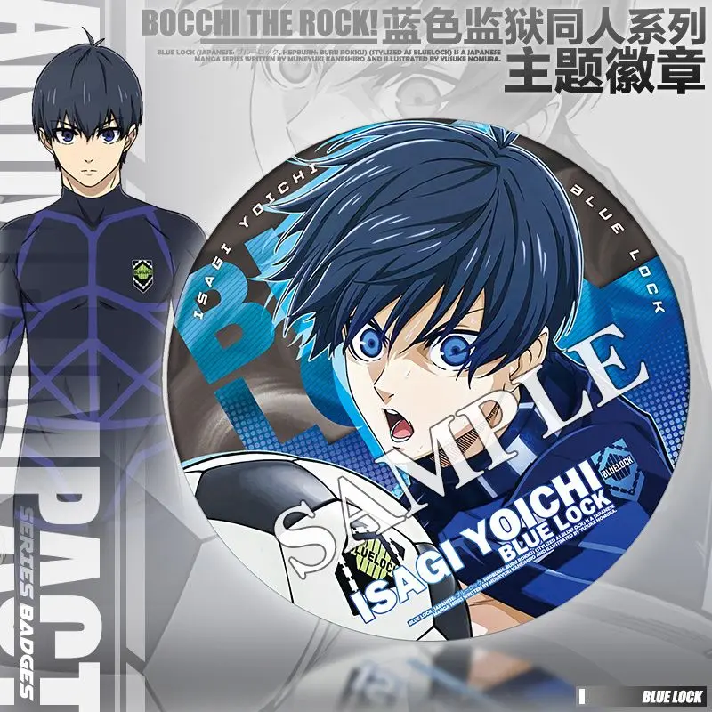 CDJapan : TV Animation Blue Lock Can Badge Design 14 (Meguru Bachira / G)  Collectible