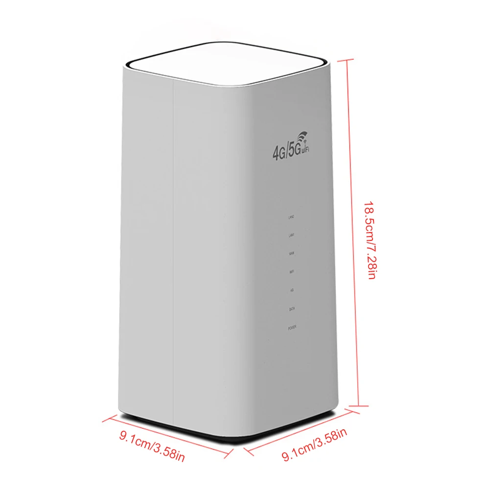 4G LTE WiFi Router 4G CPE Router with SIM Card Slot 300Mbps WiFi Wireless Modem Home Office Outdoor WiFi Hotspot Router