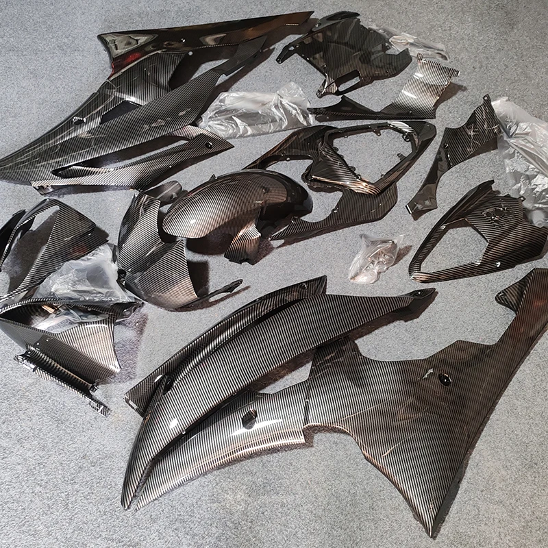 For Yamaha YZFR6 2008-2016 Carbon Fibre Gloss Motorcycle Fairing Kit ABS Injection YZF R6 08-16 Bodywork Fairings Full Body Cowl