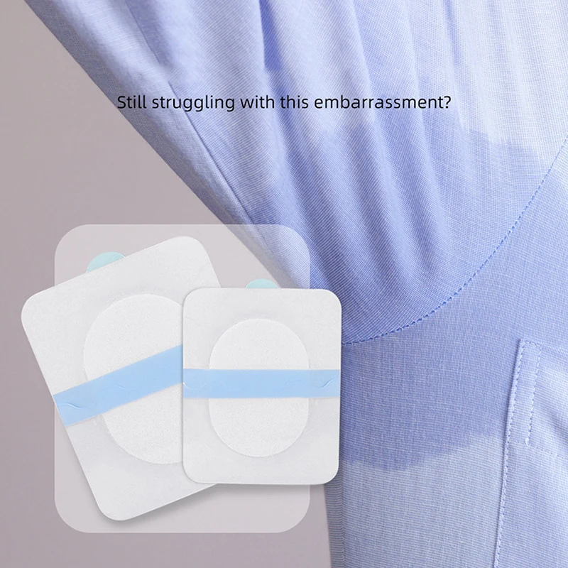 5Pcs Armpit Prevent Sweat Pads Transparent Disposable Deodorants Underarm Antiperspirant Sticker Anti Sweat Keep Dry Sticker underarm sweat pads underarm deodorant